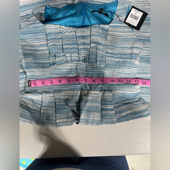 NWT Nanette Lepore Stunning Blue Dress - Picture 6 of 9